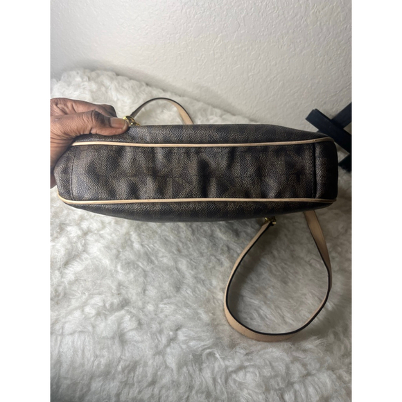 Michael kors Bedford Jet Set Brown Convertible Shoulder Bag with Crossbody strap - Picture 8 of 13